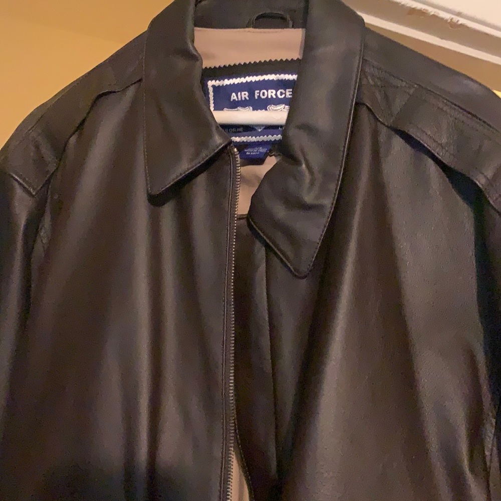 Leather jacket